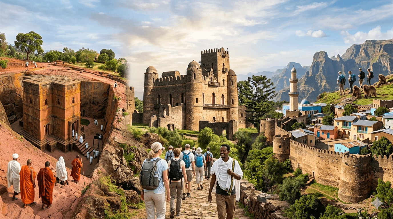 Ethiopian cultural landscape and heritage scene